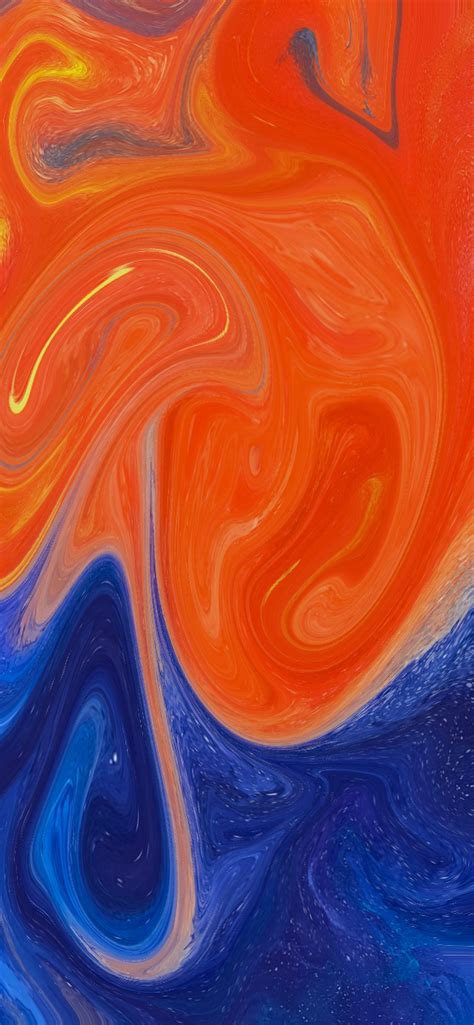 The Swirl Of Blue And Orange By Hk3ton On Twitter Iphone Wallpaper