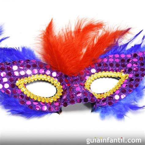 Como Hacer Un Antifaz De Carnaval Con Plumas Imagui
