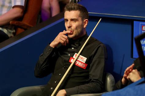 Mark selby, leicester, united kingdom. World Snooker Championship 2018: Mark Selby reacts after ...