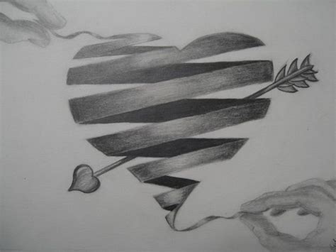 10 Cool Heart Drawings For Inspiration Hative Cool Heart Drawings