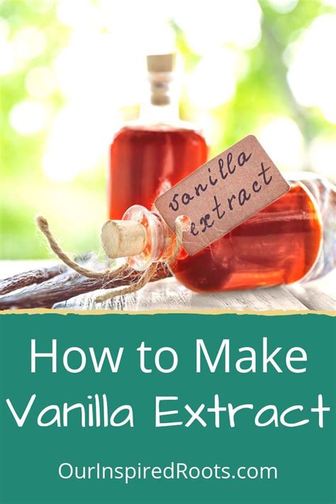 Want To Know How To Make Vanilla Extract This Homemade Vanilla Extract Recipe Is So Easy Youll