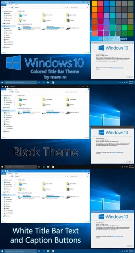 Top 10 Most Amazing Windows 10 Taskbar Themes