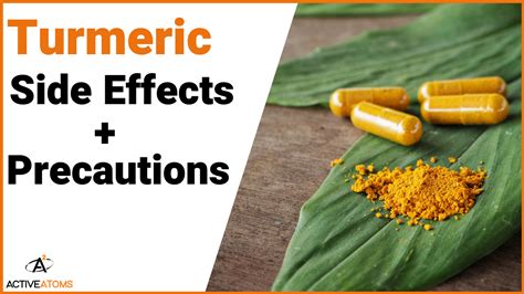 What Are The Side Effects Of Turmeric Supplements Active Atoms
