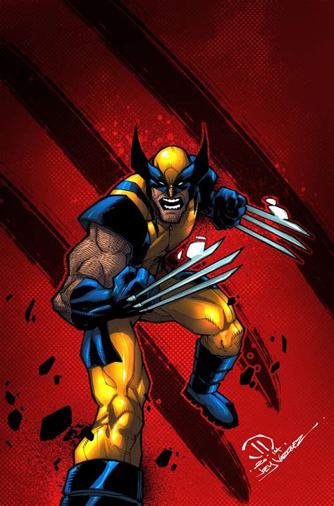 Savage Wolverine Colors By Joeyvazquez On Deviantart Wolverine