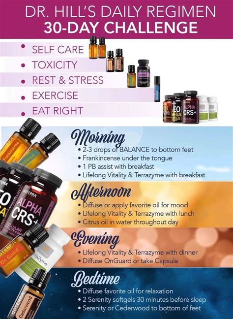 30 Day Dr Hill Challenge Pm For Details Essential Oil Uses Essential