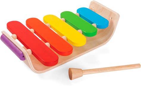 Plan Toys Oval Xylophone Amazones Juguetes Y Juegos