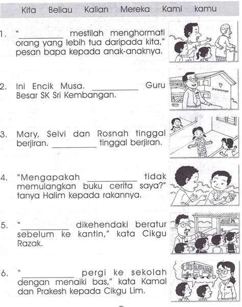 0%0% found this document useful, mark this document as useful. BAHASA MELAYU TAHUN 2: Latihan Dan Aktiviti | Tatabahasa ...