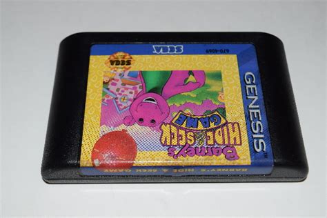 Barneys Hide And Seek Game Sega Genesis Video Game Cart 10086015348 Ebay