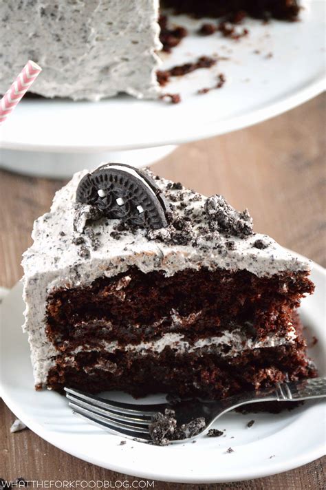 Chocolate Cookies And Cream Cake What The Fork