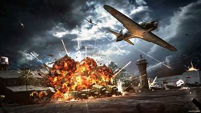 Schlacht War Battle Sky Wallpapers Combat Ww2