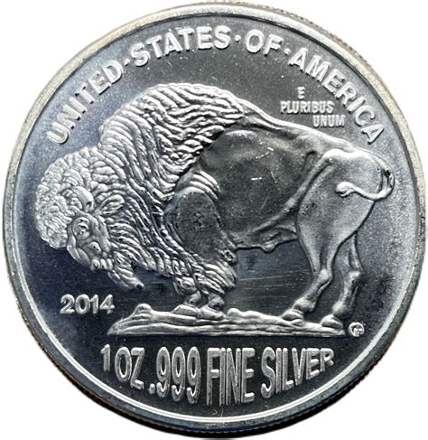1 Ounce Silver Great American Mint Buffalo Nickel United States