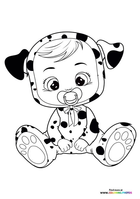 Cry Babies Coloring Pages For Kids Free And Easy Print Or Download