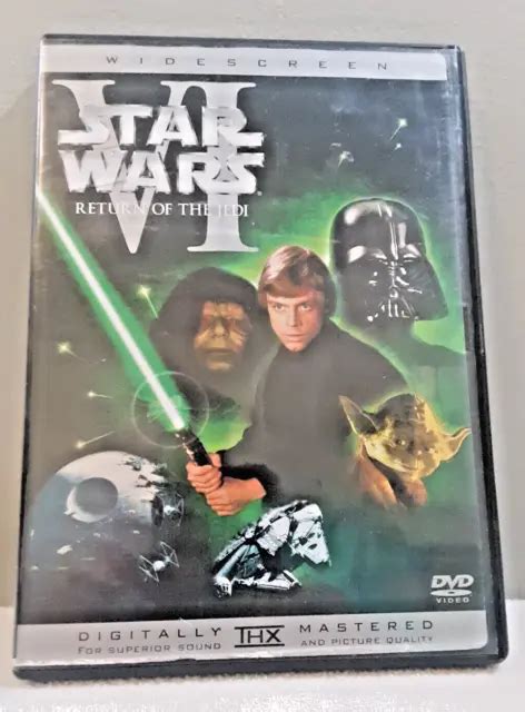 Star Wars Vi Return Of The Jedi Dvd Wide Screen Used Vg 1199 Picclick