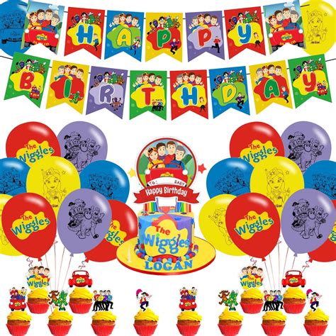 The Wiggles Party Decorationsbirthday Party Supplies For The Wiggles