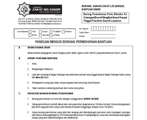 Lembaga zakat selangor (lzs) kepada banduan melalui program latihan vokasional di. Bantuan Zakat Selangor - Soalan 16