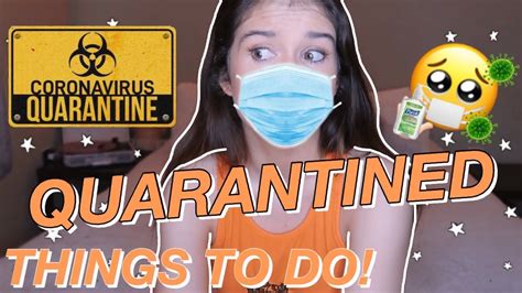 Quarantined And Bored Things To Do Funny Vlog Youtube