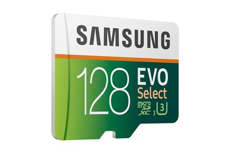 4.5 out of 5 stars. Amazon.com: Samsung 128GB 100MB/s (U3) MicroSDXC Evo Select Memory Card with Adapter (MB-ME128GA ...