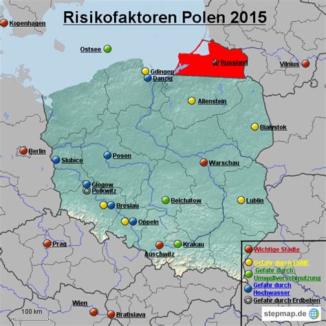 Wir haben selber keinen erdbebenkarte test selbst durchgeführt. StepMap - Risikofaktoren Polen 2015 - Landkarte für Polen