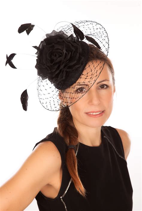 Snoxell Gwyther Fascinator Black Fascinators