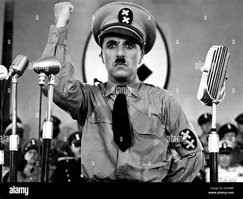 Der Große Diktator Charles Chaplin 1940 Stockfotografie Alamy