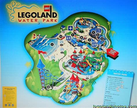 Legoland Water Park Map