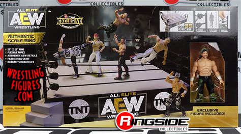 W Sting Aew Rampage Authentic Scale Ring Playset Ringside Exclusive Toy Wrestling Action