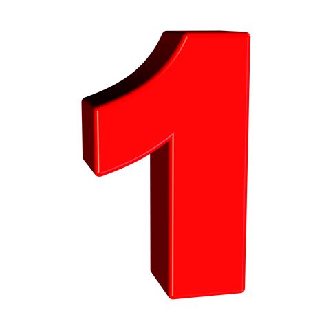 Red Number 1 Free Public Domain Stock Photo Clipart Best Clipart Best