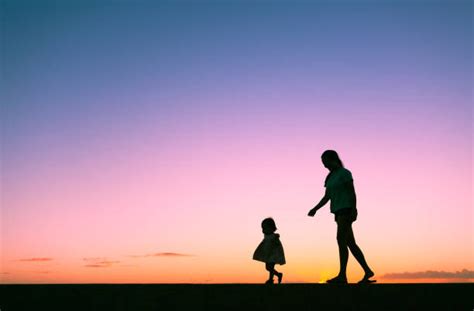 Best Mother And Daughter Shadow Stock Photos Pictures And Royalty Free