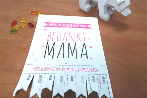 De ultieme dag in het jaar om je mama, bonusmoeder of schoonmams in het zonnetje te zetten. DIY Moederdag cadeau - Het perfecte geschenk