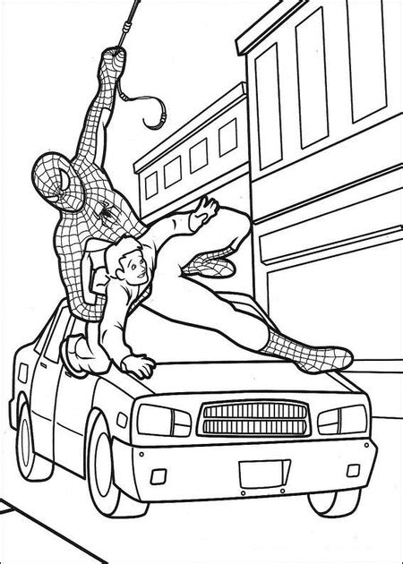 Printable spiderman coloring pages in the web. Spiderman Coloring Pages Free for Kids >> Disney Coloring ...