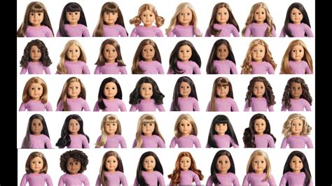 All American Girl Truly Me Dolls Numbered Youtube