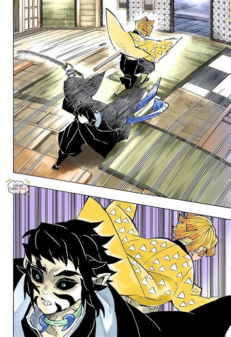 Zenitsu Manga Colored