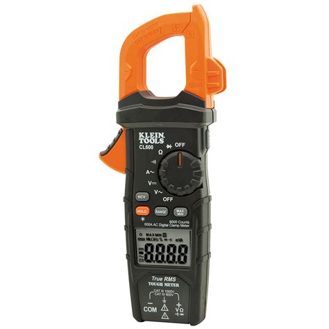 Digital Clamp Meter Ac Auto Ranging 600a Cl600 Klein Tools For