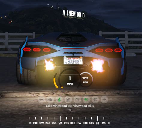 Paid Highly Customisable Car Hud By Codesign Releases Cfxre