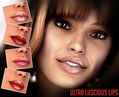 Luscious Ultra Lips Daz 3d