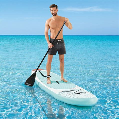 By sawyer paddles and oars. EASYmaxx Stand-Up Paddle-Board 2020 in weiß und blau ...