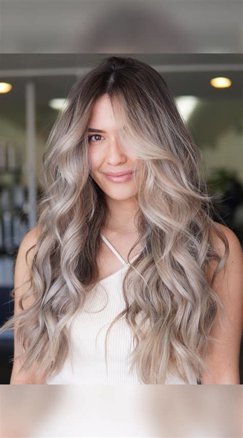 Pale Ash Blonde Or Color Melt Has Warm And Cool Tones Perfect For All Skin Complexions Tap To