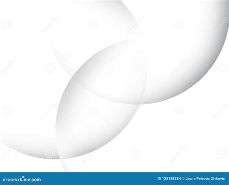 White Circle Abstract Gradient Background Overlay Lights Sphere
