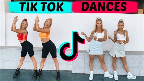 NEW BEST TIK TOK DANCE TRENDS The Rybka Twins YouTube