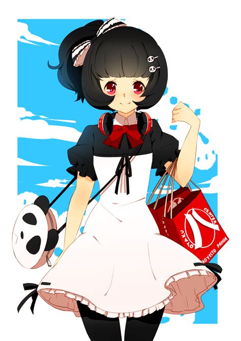 Panda Girl By Ai Wa On Deviantart