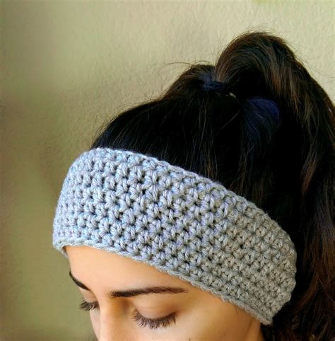 Simple Crochet Ear Warmer Headband Handmade By Thesnugglery