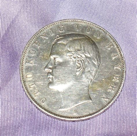 100 Years Old Silver Coin 3 Deutsche Mark Collectors Weekly