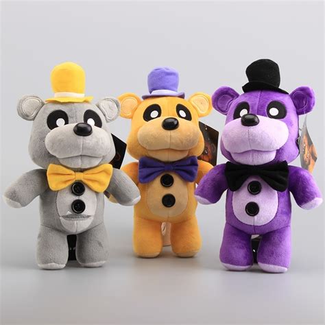 3 Colors Teddy Bear Fnaf Five Nights At Freddy Fazbaer Teddy Plush Toys