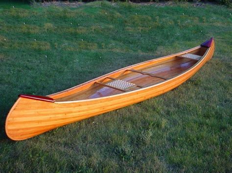 Wooden Strip Canoe