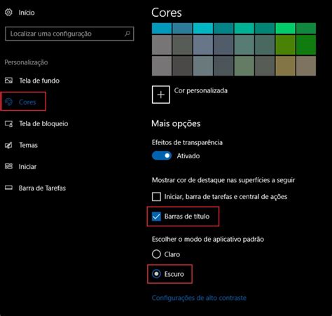 Windows 10 Alterar Cor Da Janela Ativa Microsoft Community