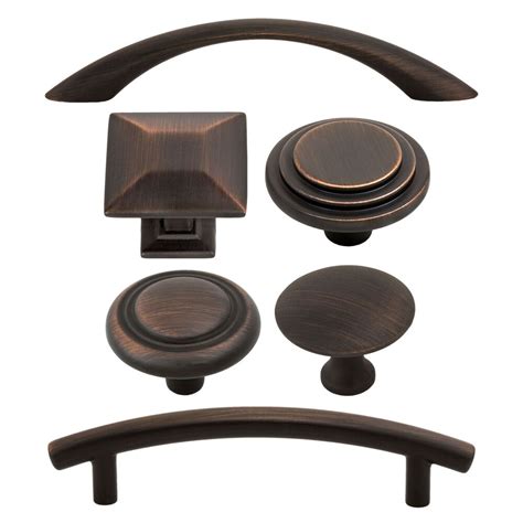The oil rubbed bronze finish is a chemically darkened surface designed to simulate aged bronze. Classic and Modern Kitchen Bath Cabinet Hardware Knobs ...