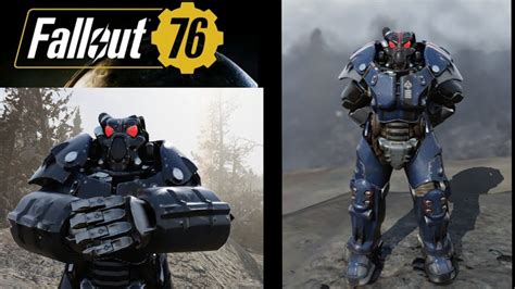 Fallout 76 Armor Ace X 01 Paint Showcase Youtube