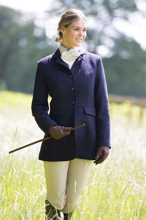The Fab New Equetech 100 Wool Ladies Hunt Coat With Waterproof Drop