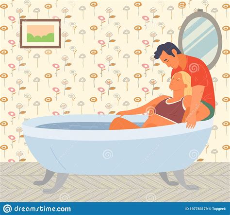 In this live birth video, a mother delivers her third child without an epidural in a hospital, a type of delivery that is relatively uncommon. Pregnant Woman Preparing For Childbirth In Bathtub ...