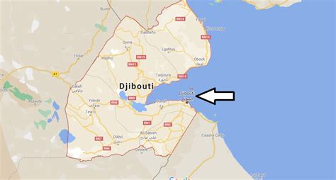Où se trouve Djibouti? Où est situé Djibouti | Où se trouve